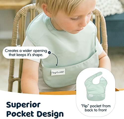 Tiny Twinkle Mess-Proof Baby Bibs - Image 5