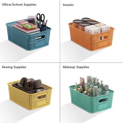 ORGIDOL Plastic Storage Basket - Image 6