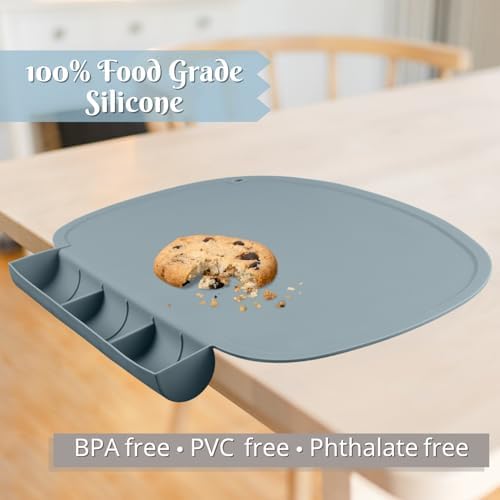 Silicone Placemat with Food Catching Pockets - Image 3