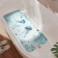 Non Slip Bathtub Mat, Extra Long Jellyfish Bath Mat by Unknown