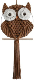 Achart Owl Macrame Wall Hanging-Hand Woven Boho Tapestry-Macrame Wall Decor by Achart
