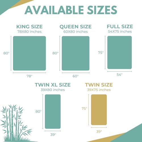 RestLine Premium Bamboo Waterproof Mattress Protector - Image 4