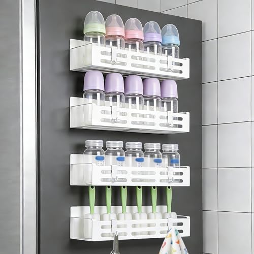4 Pack Magnetic Baby Bottle Organizer by Unknown