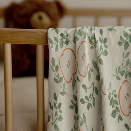 GLLQUEN BABY Receiving Blankets Muslin Swaddle Blanket - Image 3