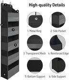 TYMENSH Black Over Door Organizer - Image 3