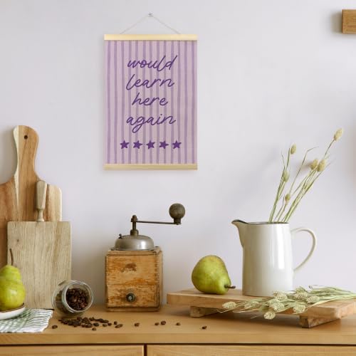TLESKE Purple Funny Classroom Wall Art Decor Poster Hanger Frame 12x16 - Image 6