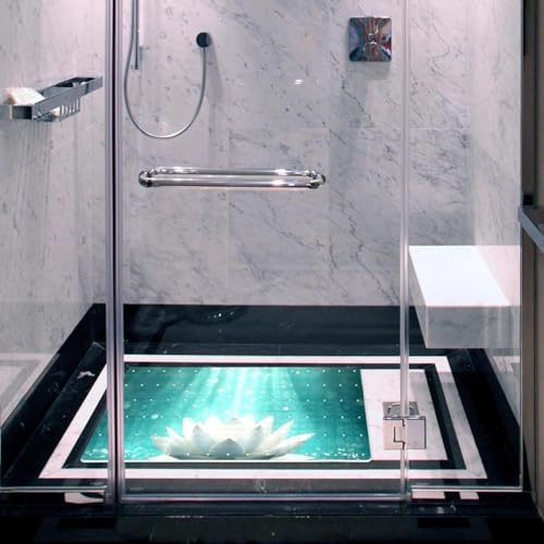 Bathtub Mat Non Slip 26.8x15.1 Inch, Machine Washable Shower Mats - Image 6