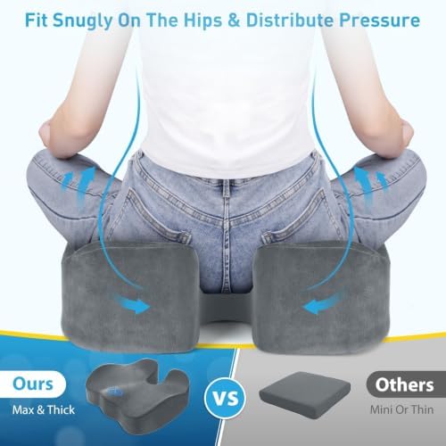 BlissTrends Thick Seat Cushion for Office Chair & Car Seat - Image 3