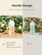 4-Pack Silicone Sleeves for Philips Avent Glass Bottles 8 oz - Image 4