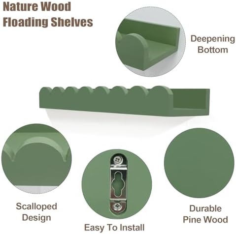 Scalloped Shelves for Nursery - Image 4