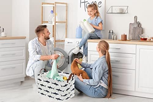 Rectangular Shark Basket, Kids Basket - Image 2