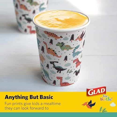 Glad for Kids Disposable Paper Cups, 9 Oz - Image 4
