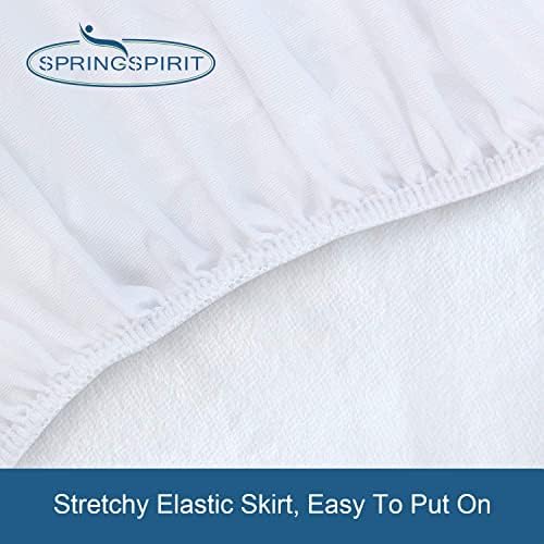 Queen Size Mattress Protector Waterproof, Absorbent Fitted Sheet - Image 7
