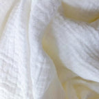 Baby Bedside Hanging Storage Bag Muslin Cotton, Crib Diaper Caddy Organizer 2 - Image 4