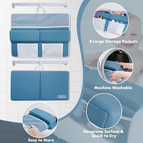 beiens Bath Kneeler and Elbow Rest Pad Set, 1.5-Inch Thick Memory Foam Pads - Image 4