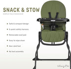 Dream On Me Snack and Stow Highchair | Adjustable Feeding Chair - Image 5