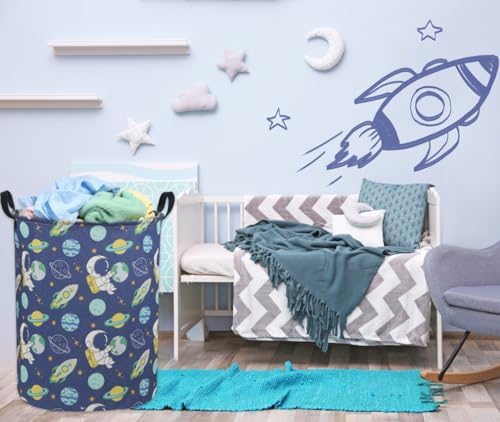 Kids Laundry Hamper, Boys Laundry Basket Collapsible Space Storage Baskets - Image 3