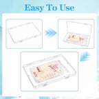 16 Pcs Clear Flat Breast Milk Freezer Storage Organizer, Space Saving - Image 7