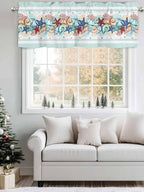 Vandarllin Coastal Beach Kitchen Curtains Valances - Image 4