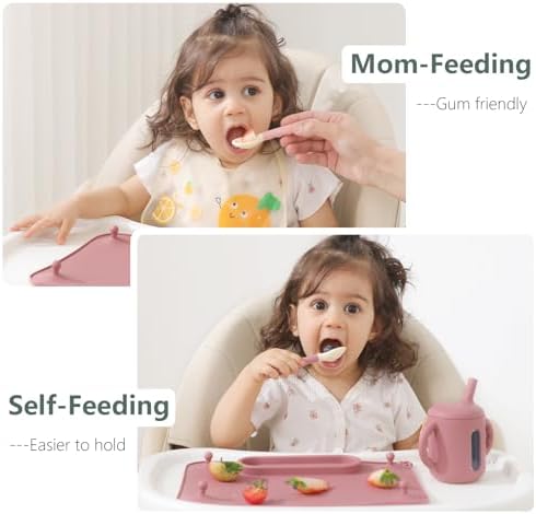 Seposeve Silicone Baby Spoons – Soft BLW Self Feeding Spoons - Image 4