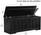 VANKILEY 47.2" Storage Chest Extra Large, Storage Bench - Image 2