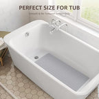 OTHWAY Bathtub Mat Non Slip, Extra Long Rubber Bath Mat - Image 5