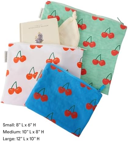 Storq Zipper Pouch 3 Piece Set Diaper Bag Organizer - Image 2