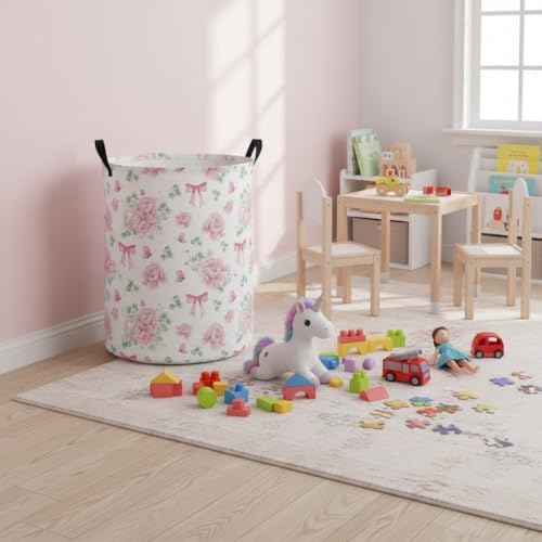 Baby Laundry Hamper kids laundry Basket Waterproof Laundry Bag - Image 6