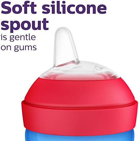 Philips Avent My Grippy Spout Sippy Cup, Soft Spout, 10 oz - Image 4