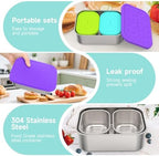 SOPHICO 8 & 24 oz Lunch Boxs for Kids, Food Containers - Image 6