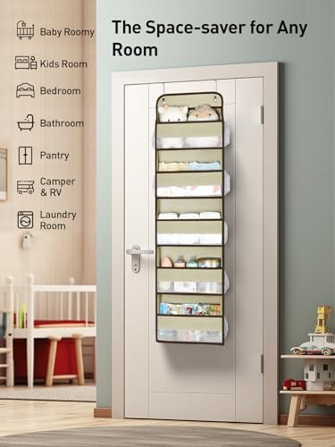 Yecaye 1 Pc 5 Tier Over the Door Organizer - Image 7