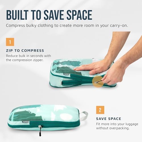 TRIPPED Travel Gear Compression Packing Cubes - Image 5