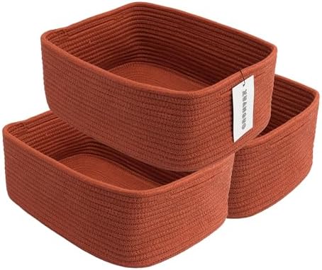 XUANGUO Small Woven Storage Baskets by XUANGUO