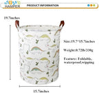 NTAOHAMPER Dinosaur Laundry Hamper, laundry Basket, Waterproof Storage Bin - Image 5
