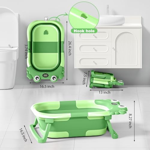 Collapsible Baby Bathtub for Newborns - Image 5