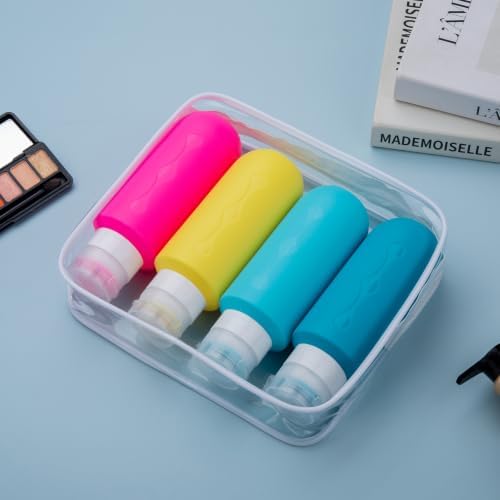 Gemice Travel Bottles for Toiletries, Tsa Approved Travel 6oz Size Containers - Image 7