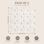GLLQUEN BABY Receiving Blankets Muslin Swaddle Blanket - Image 4