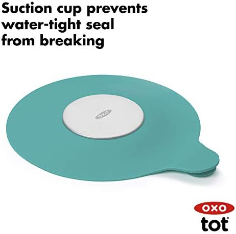 OXO Tot Tub Stopper Teal, 0.3x5.1x9 Inch - Image 2