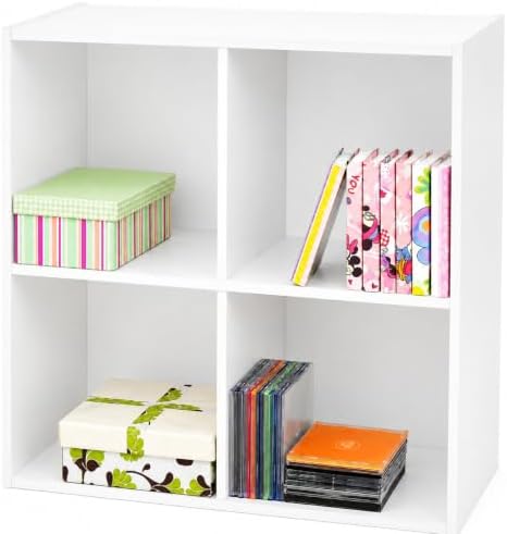 KB Designs - 4-Cube Bookcase, Unit Shelf, Storage Organizer by KB+Designs