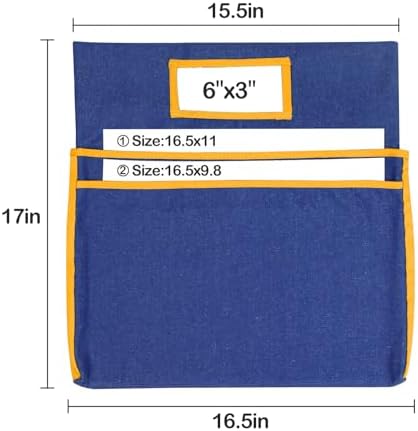 16PCS Chairback Buddy Pockets Chart - Image 5
