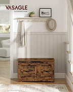 VASAGLE Storage Chest, 39.4 Inches Width Bench - Image 2
