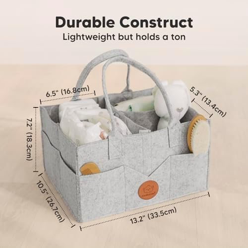 KeaBabies Baby Diaper Caddy Organizer - Image 3