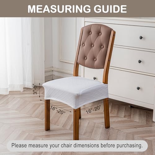 Genina Waterproof Chair Covers Set of 4, No Rear Covers - Image 5