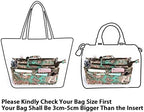 BTSKY Printing Handbag Organizers Inside Purse Insert - Image 6