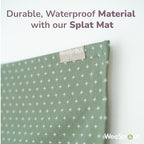 WeeSprout Baby Splat Mat for Kids, Large 51” x 51” Floor Playmat - Image 6