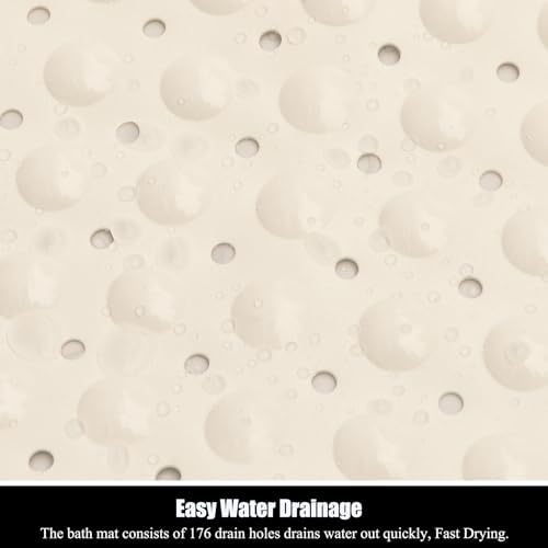 Non Slip Bathtub Shower Mat, Extra Long Bath Mat - Image 3