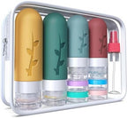 DEPOZA Travel Bottles Kit by TravelingisaspiritualpracticeDepozawillaccompanyyouonyourspiritualpath