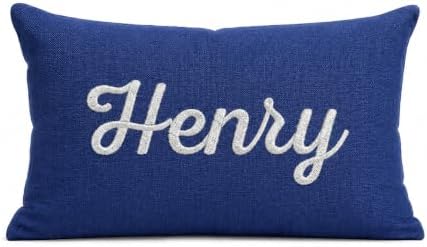 Custom Embroidered Dad Pillow by JAXVVIQEN