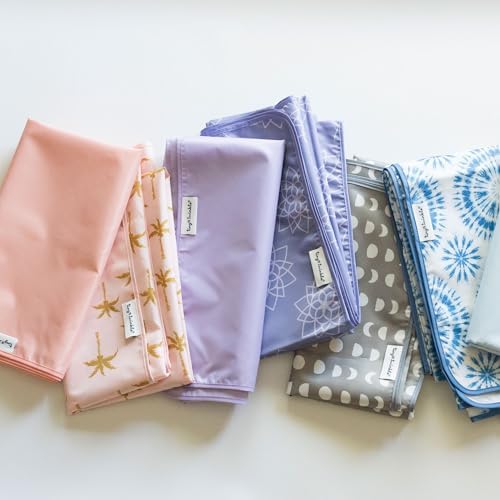 Tiny Twinkle Splat Mat for Under High Chair or Table | 51" x 51" Waterproof & - Image 6
