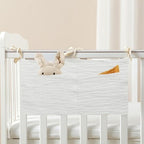 Baby Bedside Hanging Bags Storage Organizer Milk Bottle Toy Crib Baby Nappy-Bag - Image 2